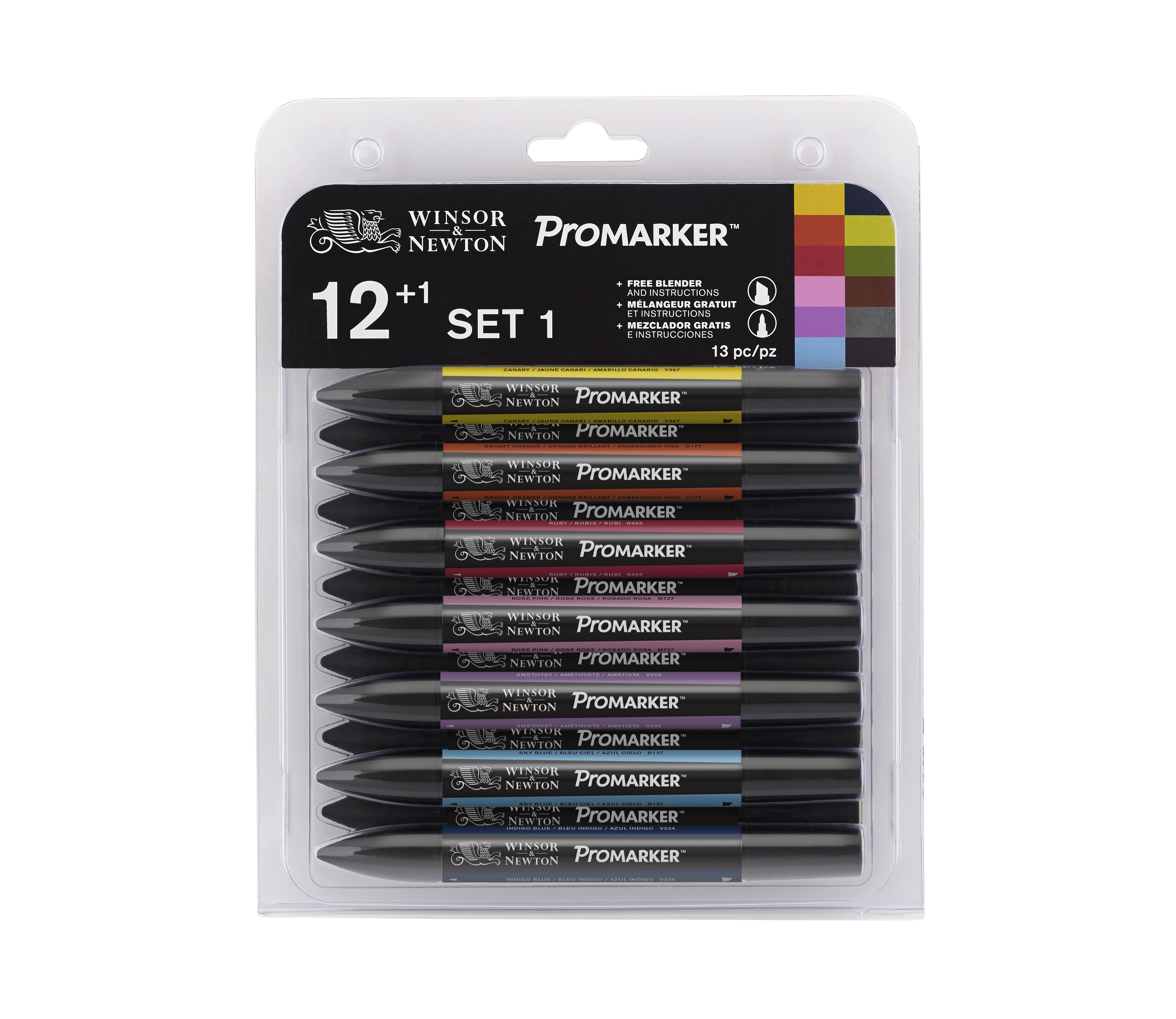 Pack Promarker  12+1 tonos set1